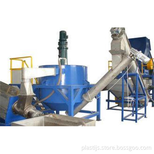 Stainless Steel PE PP Film Washing Line Plastic Recycling E